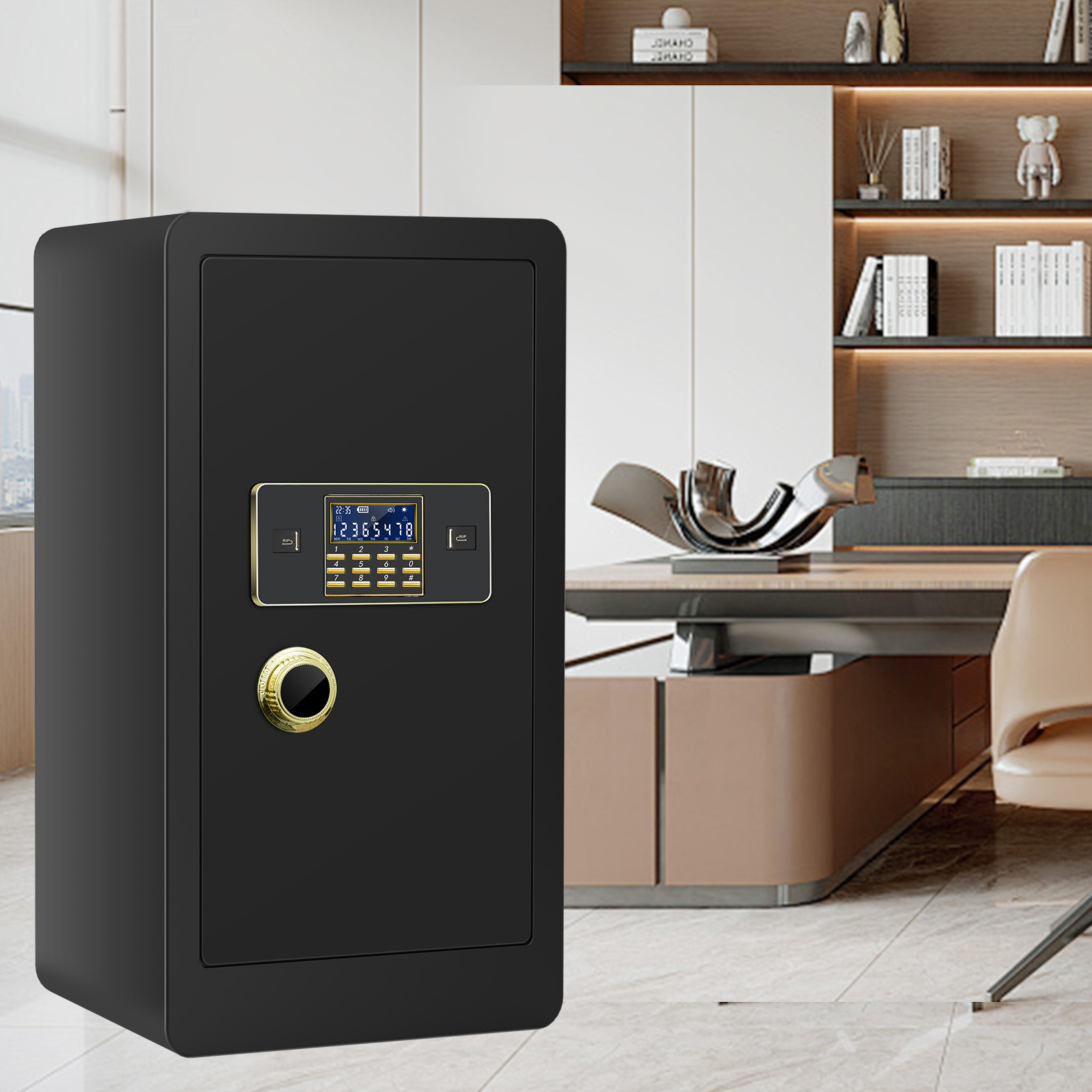 Why the Model 80T Safe is Your Ultimate Security Solution: Electronic & Key Lock Features Explained
